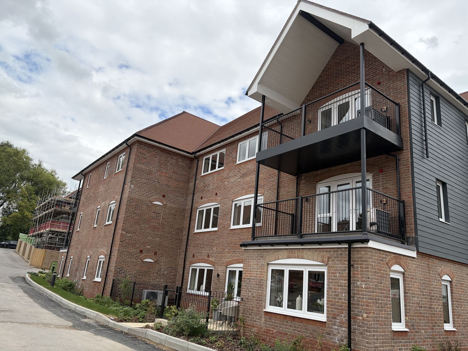 Abbey Mill residential building with balconies