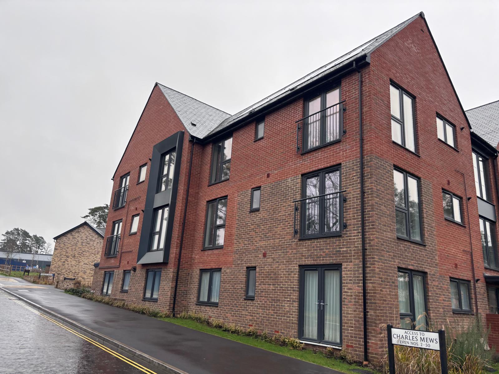 Prince Phillip Park finished apartments