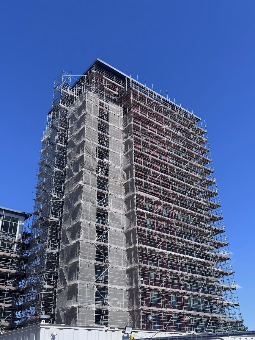 Rope Quays brickwork progress