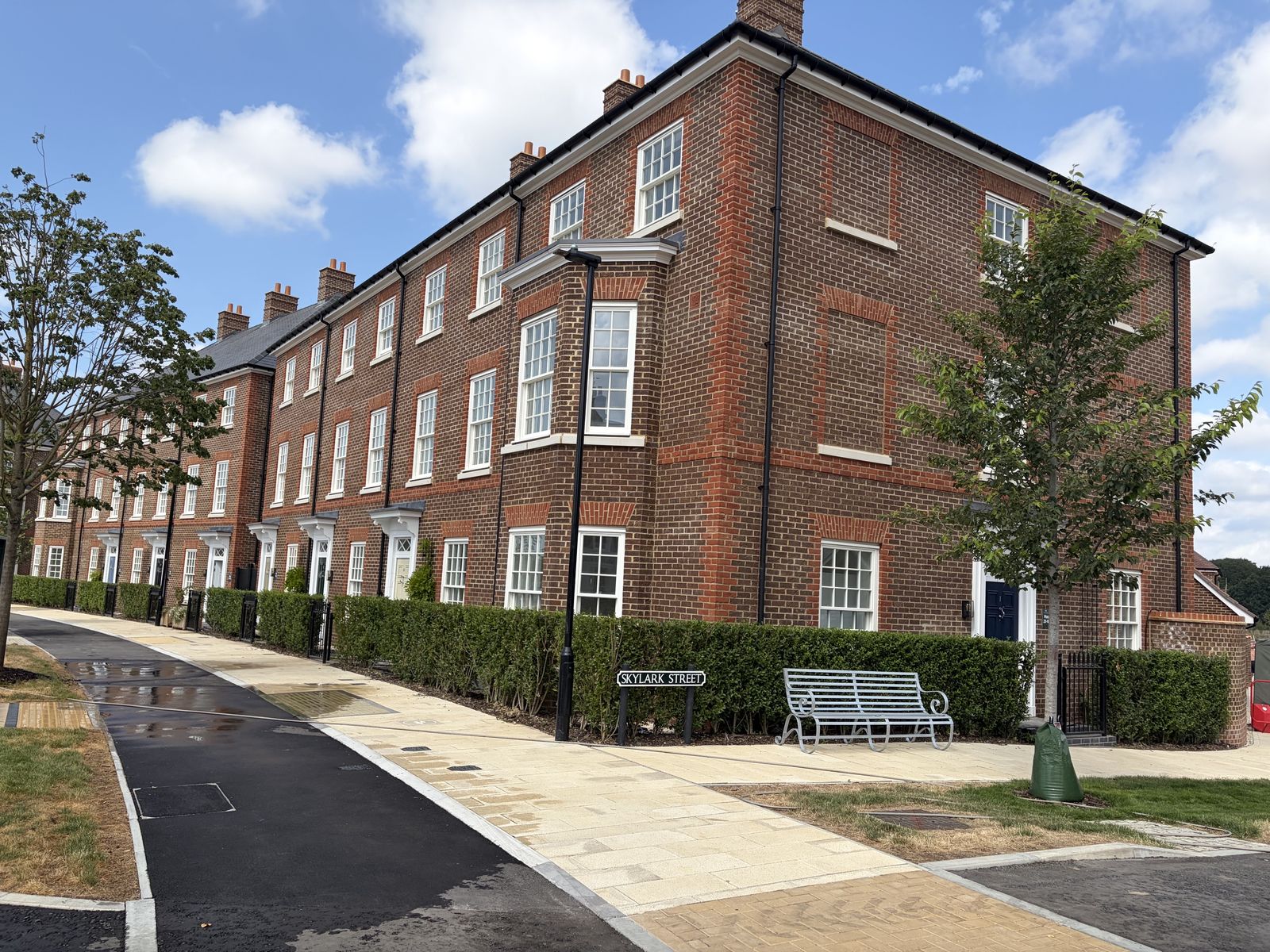 Completed residential building at Welbourne Village