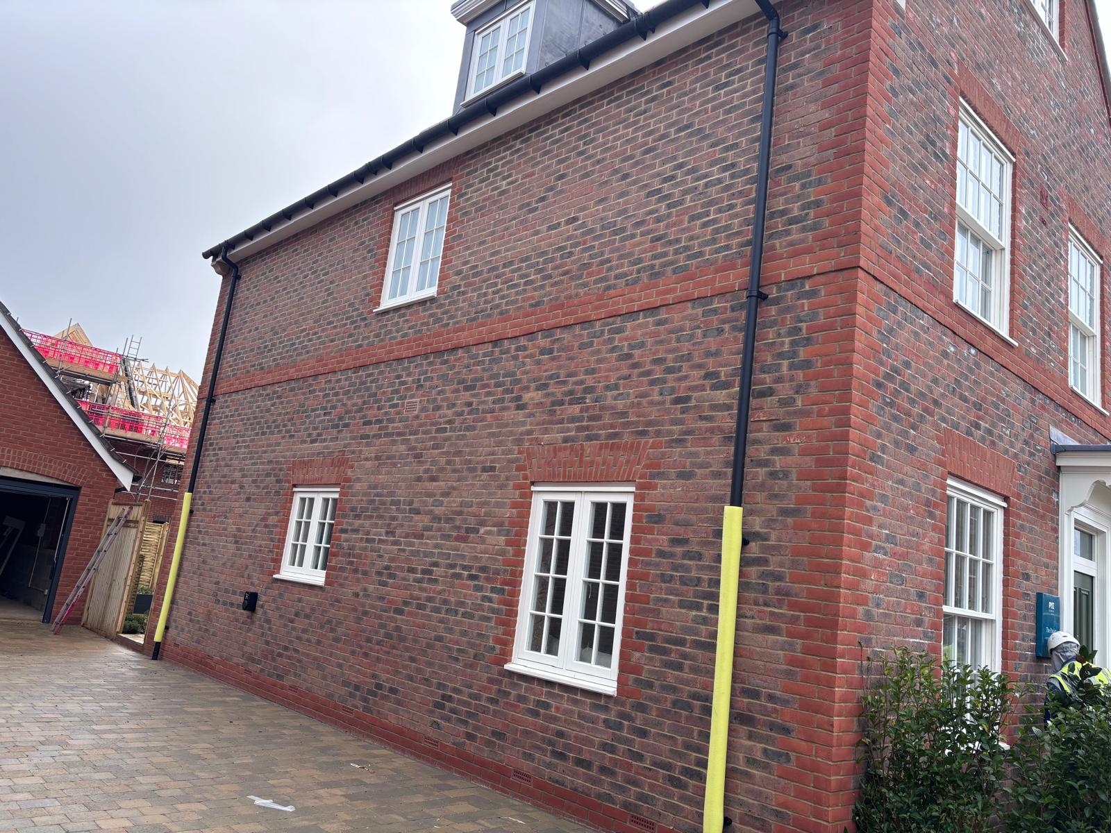 Welbourne Village plot brickwork